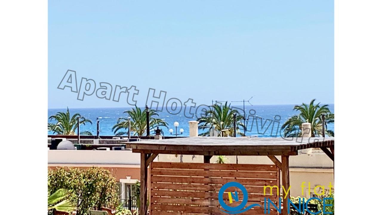 Aparthotel Riviera Nice Cote D'Azur - Old Town - Studio Ac - Sea View - 50M Promenade Des Anglais- La Maison Linda Exterior foto