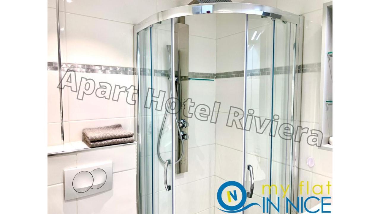 Aparthotel Riviera Nice Cote D'Azur - Old Town - Studio Ac - Sea View - 50M Promenade Des Anglais- La Maison Linda Exterior foto