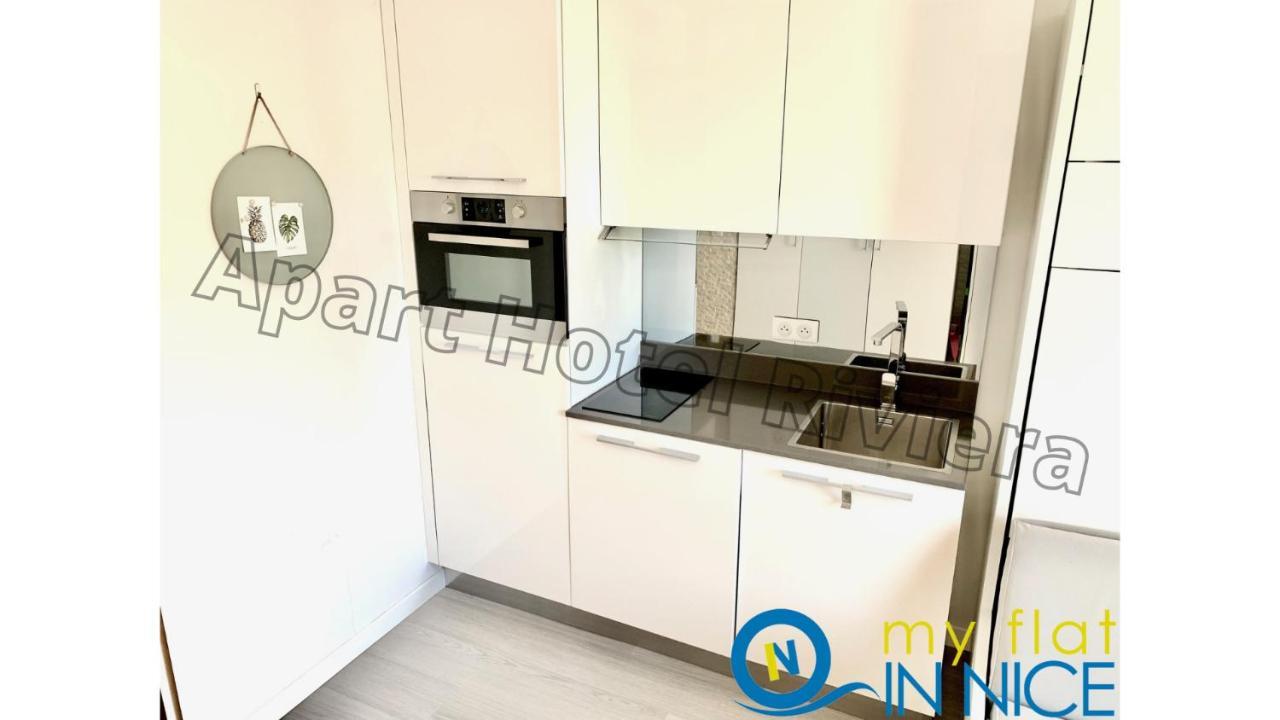 Aparthotel Riviera Nice Cote D'Azur - Old Town - Studio Ac - Sea View - 50M Promenade Des Anglais- La Maison Linda Exterior foto