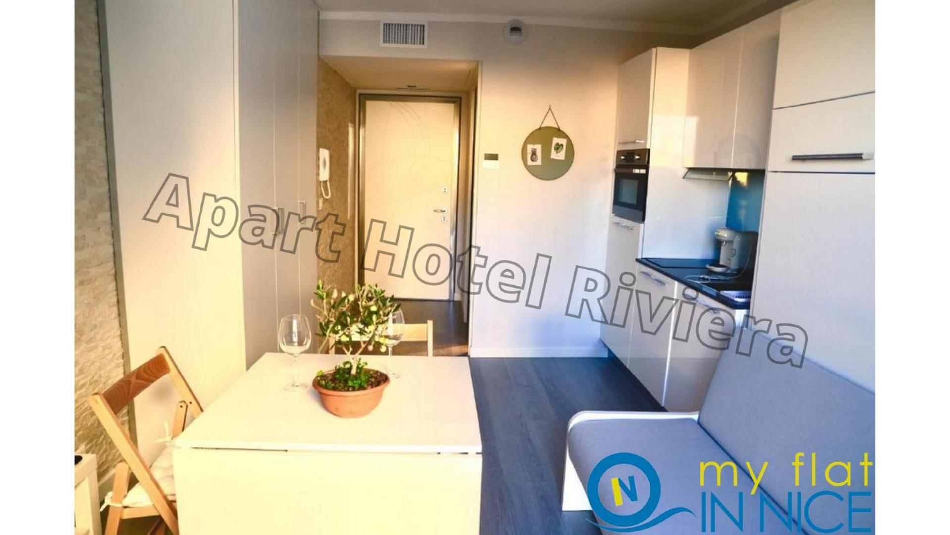 Aparthotel Riviera Nice Cote D'Azur - Old Town - Studio Ac - Sea View - 50M Promenade Des Anglais- La Maison Linda Exterior foto