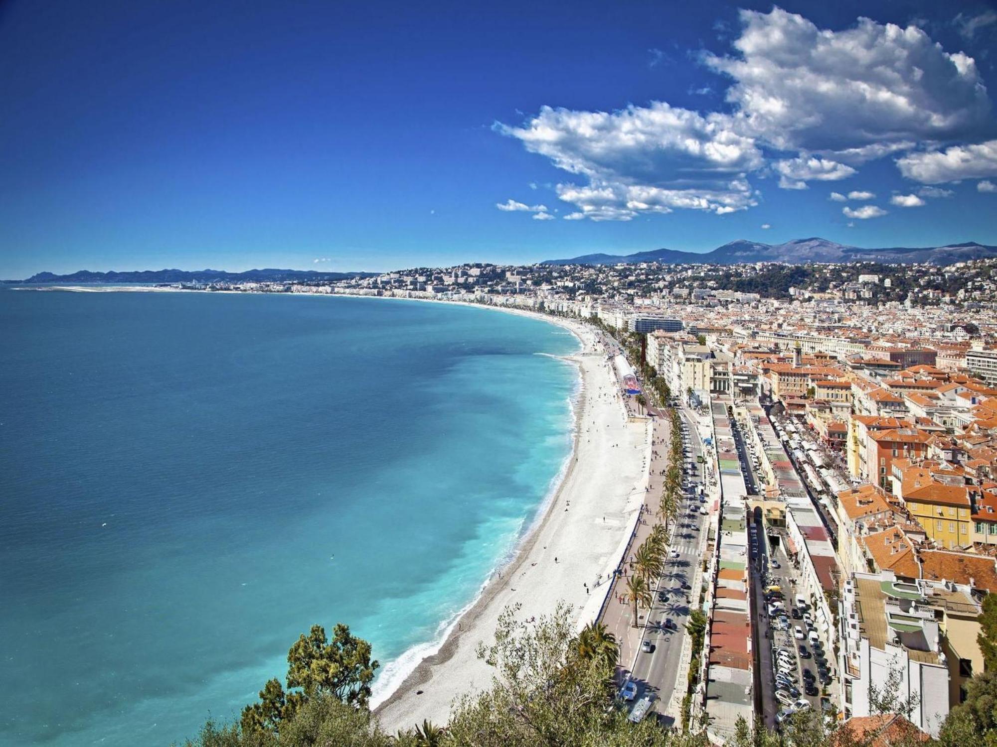 Aparthotel Riviera Nice Cote D'Azur - Old Town - Studio Ac - Sea View - 50M Promenade Des Anglais- La Maison Linda Exterior foto